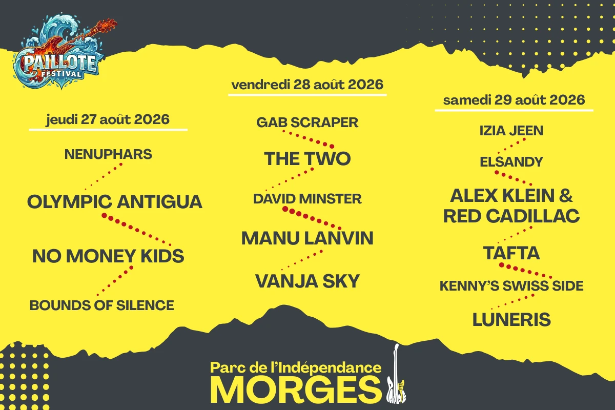 Le Paillote Festival signe son grand retour avec trois nuits explosives à Morges